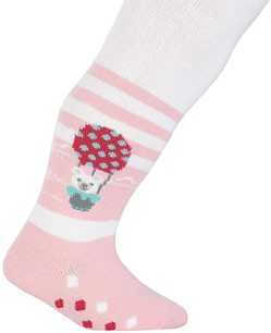 BABIES w.894 - rajstopy dziecięce wzorzyste, bawełniane 0-2 lata