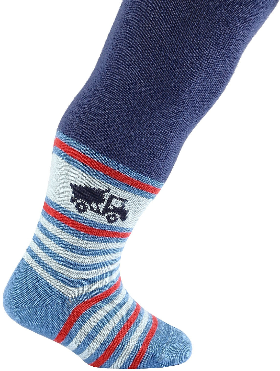 BABIES w.785 - rajstopy dziecięce wzorzyste, bawełniane 0-2 lata