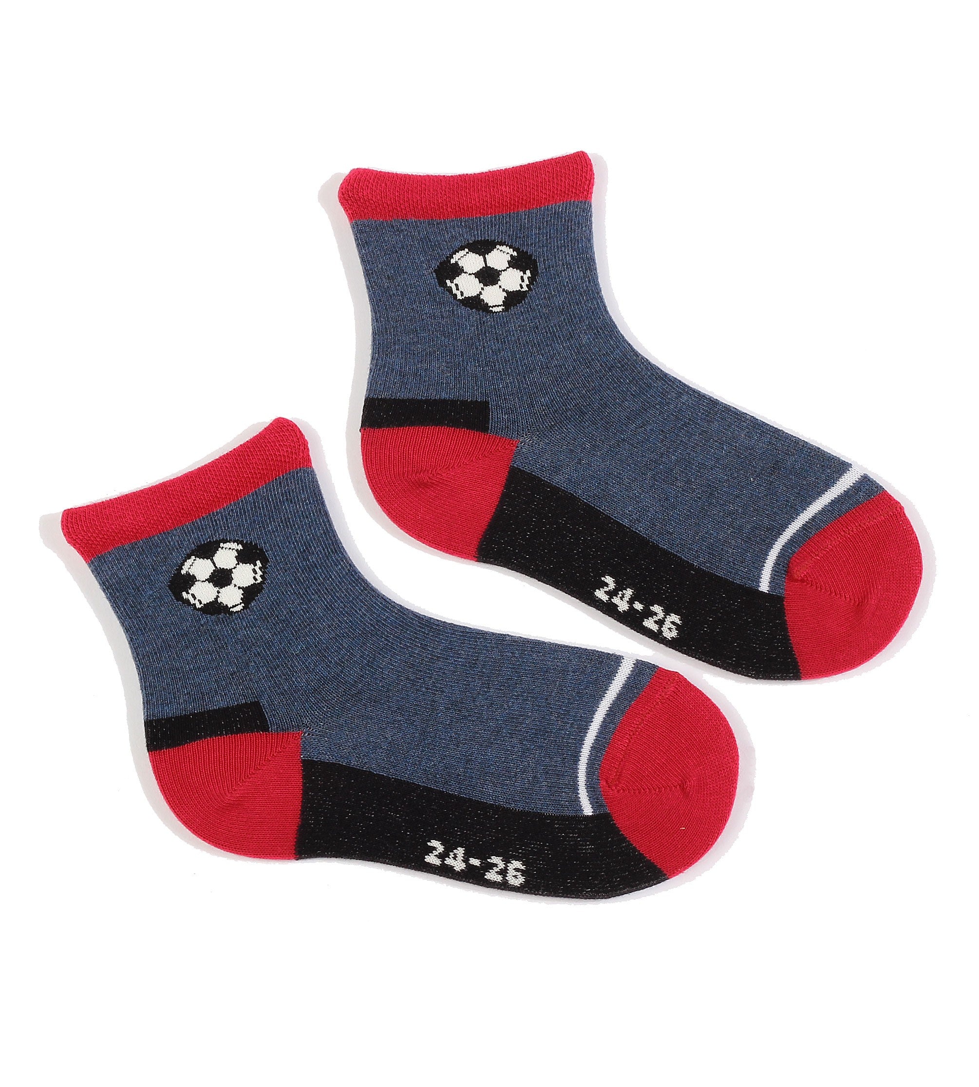 KIDS w.730 - skarpetki wzorowane bawełniane chłopięce 2-6 lat