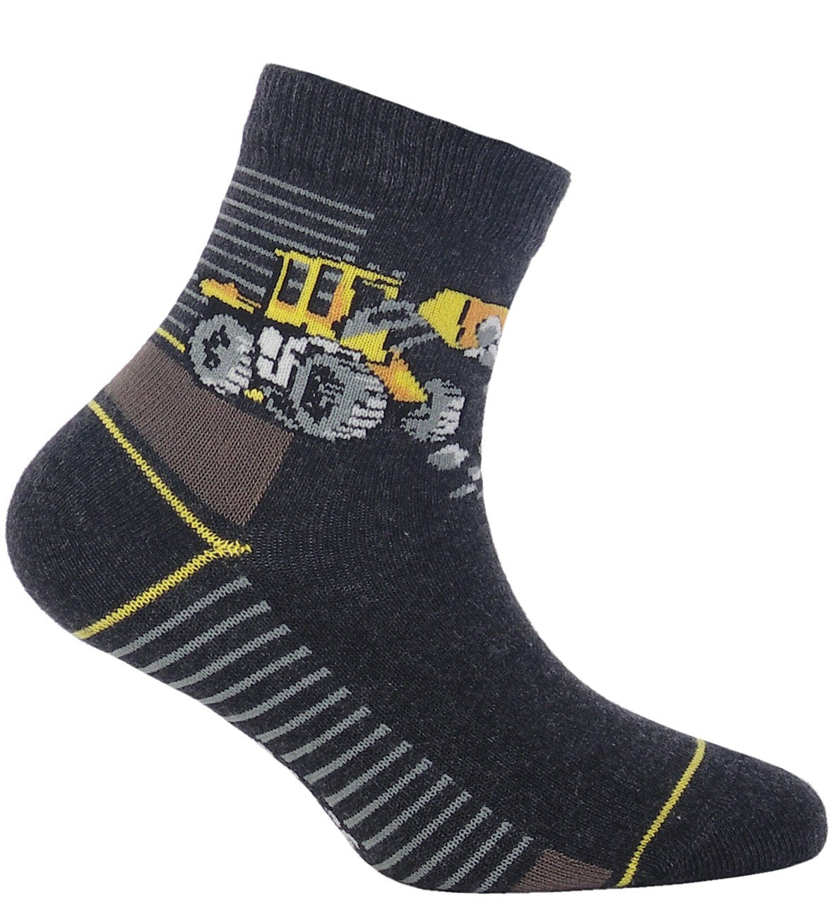 KIDS w.886 - skarpetki wzorowane bawełniane chłopięce 2-6 lat