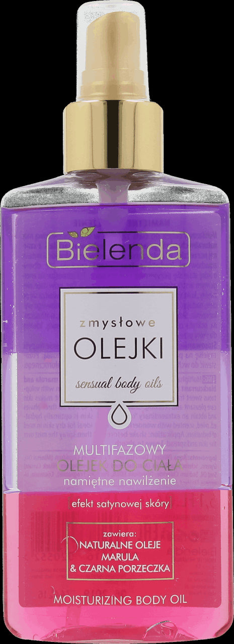 ZMYSŁOWE OLEJKI - multifazowy olejek do ciała NAWILŻENIE, poj. 150 ml