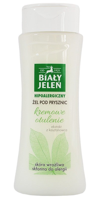Kremowy żel pod prysznic BIAŁY JELEŃ z ekstraktem z kasztanowca, poj. 250 ml