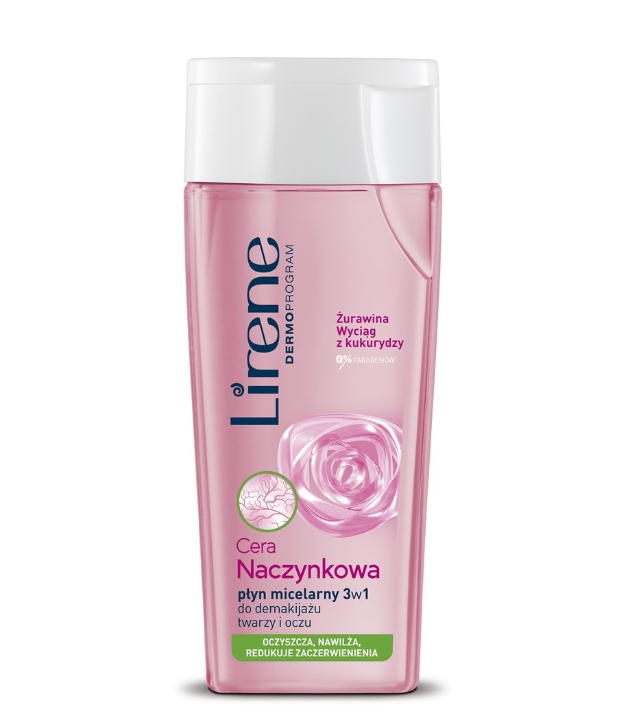 Cera Naczynkowa - płyn micelarny 3w1 do demakijażu twarzy i oczu, poj. 200 ml