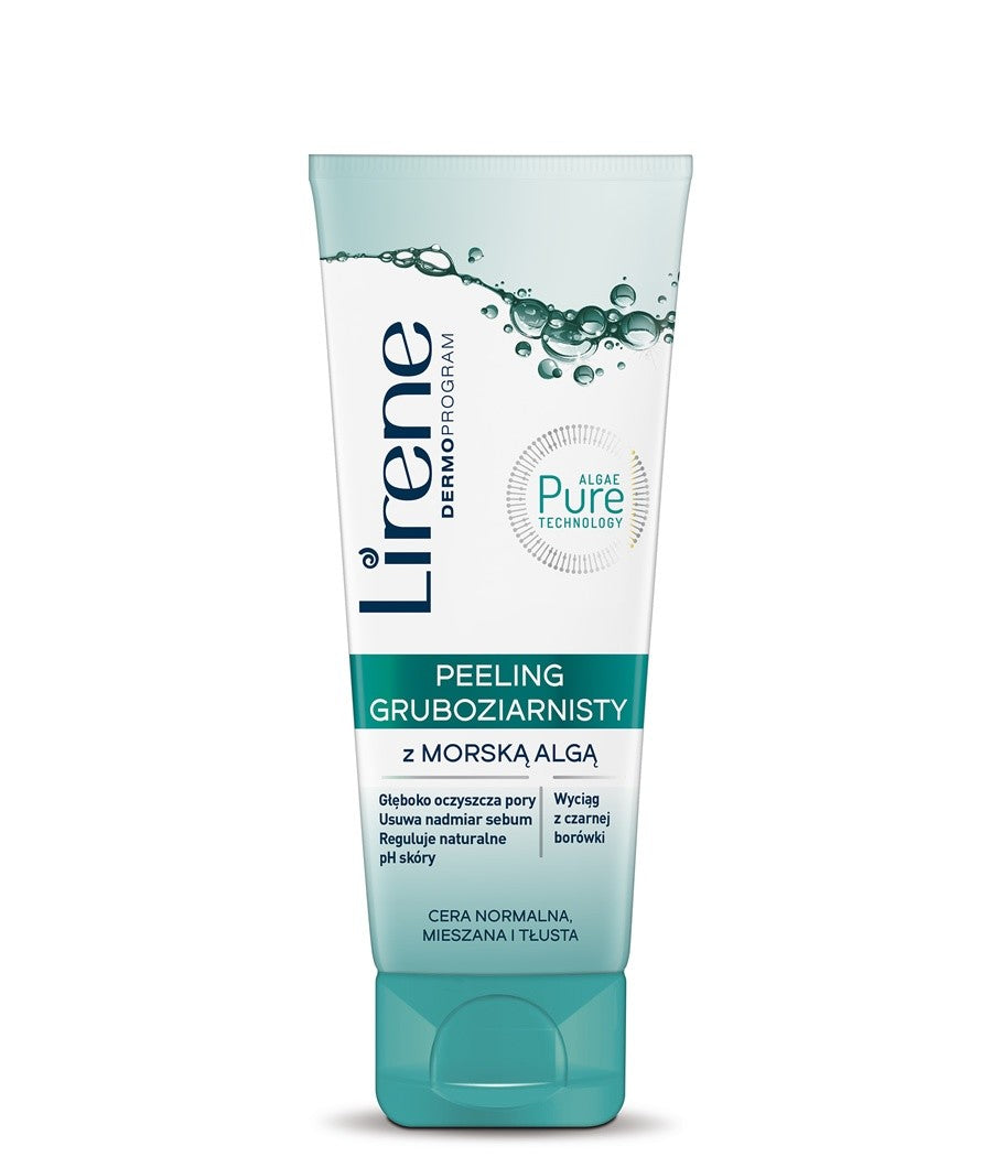 Głęboko oczyszczający peeling gruboziarnisty, poj. 75 ml.