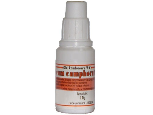 Olej kamforowy, poj. 10 g