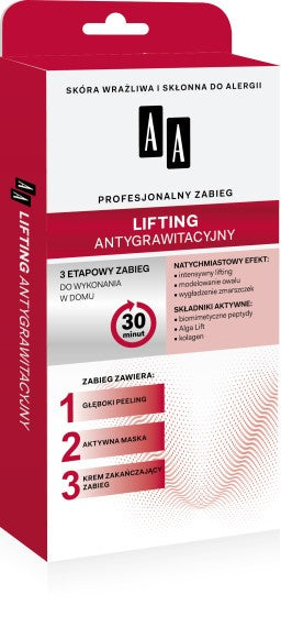 AA 3-Etapowe Zabiegi - lifting antygrawitacyjny, poj. 13 ml