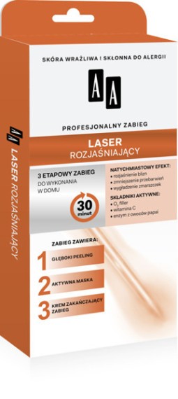 AA 3-Etapowy Zabieg - laser rozjaśniający, poj. 13 ml