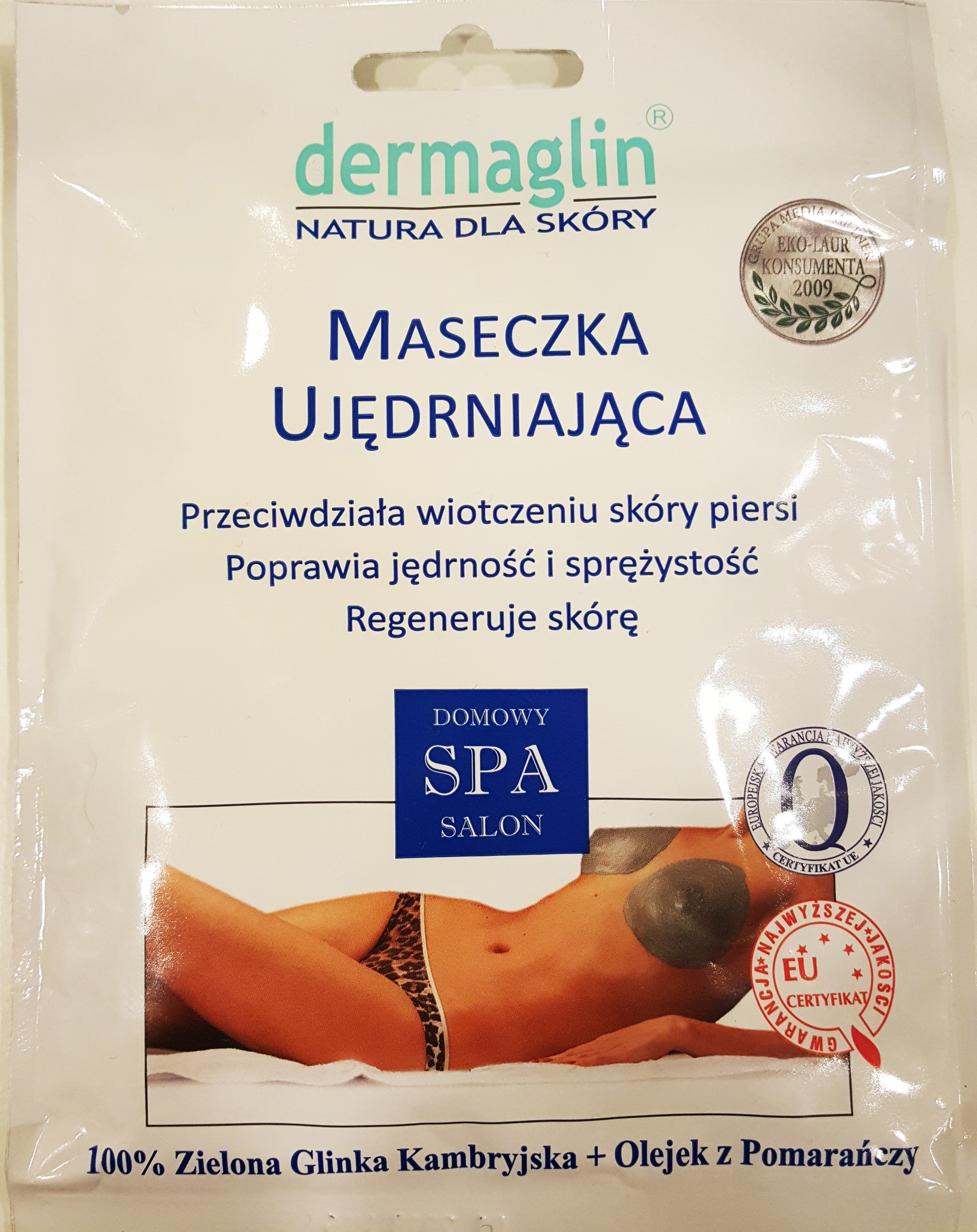 Dermaglin. Domowy Salon SPA - maseczka na biust ujędrniająca i regenerująca, poj. 100 g