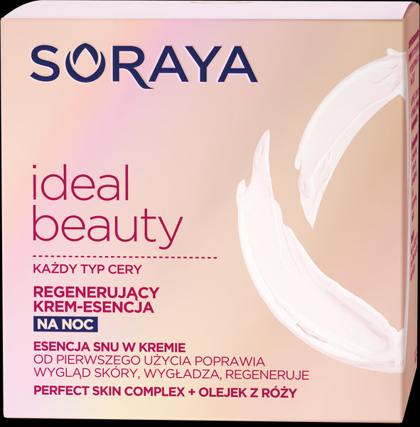 Soraya Ideal Beauty - regenerujący krem-esencja do każdego typu cery na noc, poj. 50 ml