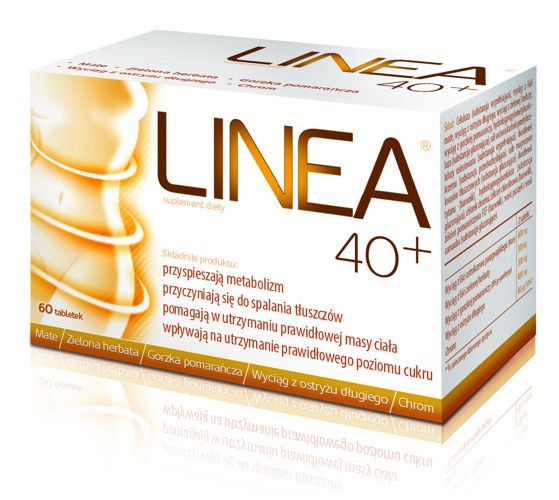 Linea 40+ suplement diety, poj. 60 tabletek