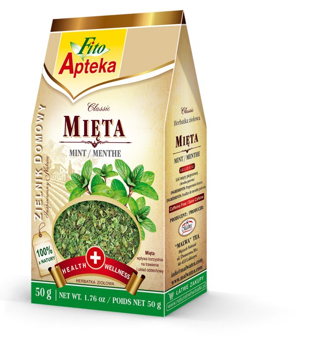 Mięta - herbatka ziołowa, poj. 50 g
