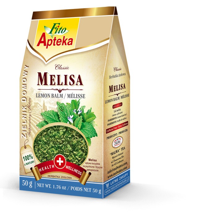 Melisa - herbatka ziołowa, poj. 50 g