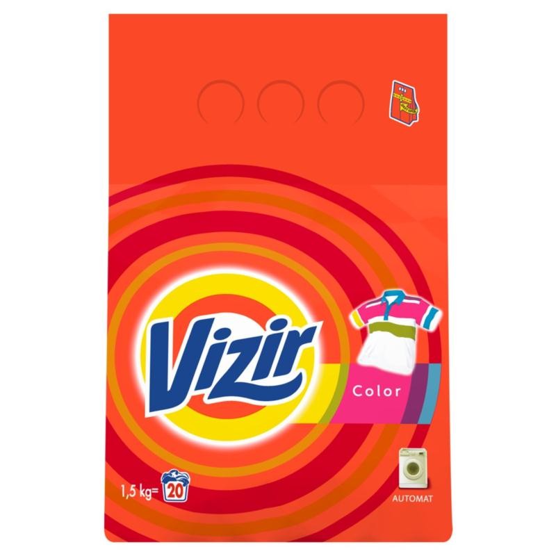 Vizir Color - proszek do prania tkanin kolorowych, 20 prań, poj. 1,5 kg
