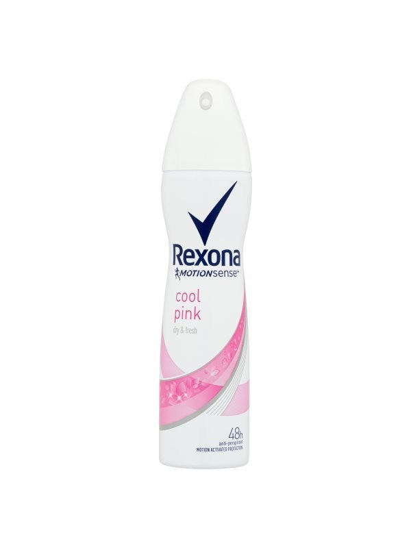 Rexona Cool Pink - dezodorant w aerozolu dla kobiet, poj. 150 ml