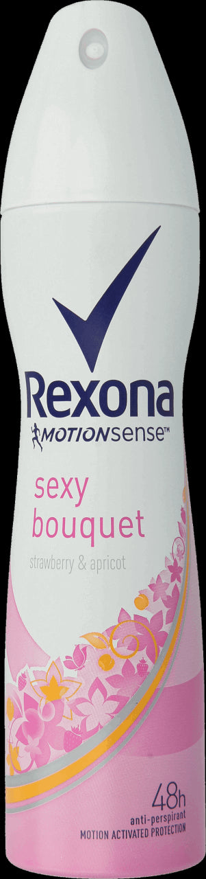 Rexona Sexy Bouquet - Anti-perspirant spray for women, capacity 150 ml