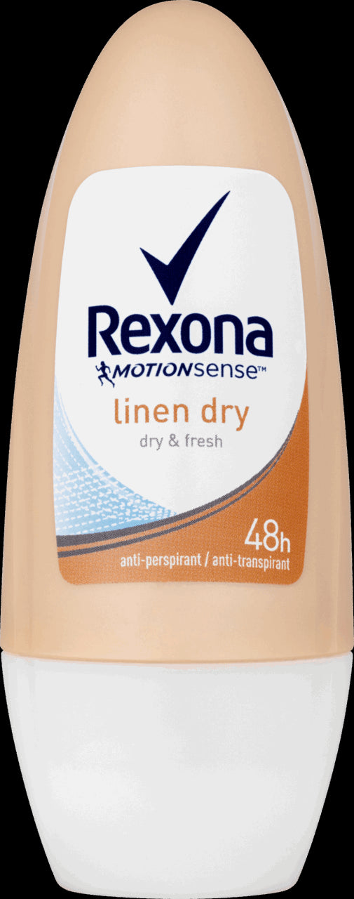 Rexona Linen Dry - antyperspirant w kulce dla kobiet, poj. 50 ml