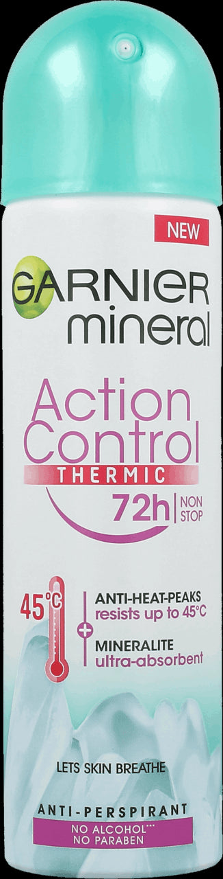 Garnier Action Control - antyperspirant w sprayu dla kobiet, poj. 150 ml