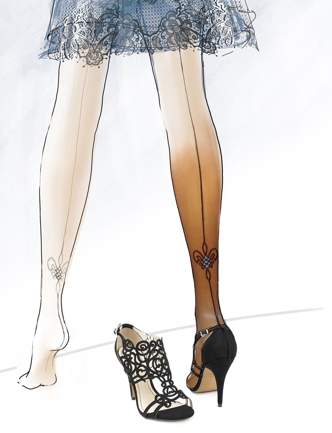 RONNA w.23 - rajstopy damskie