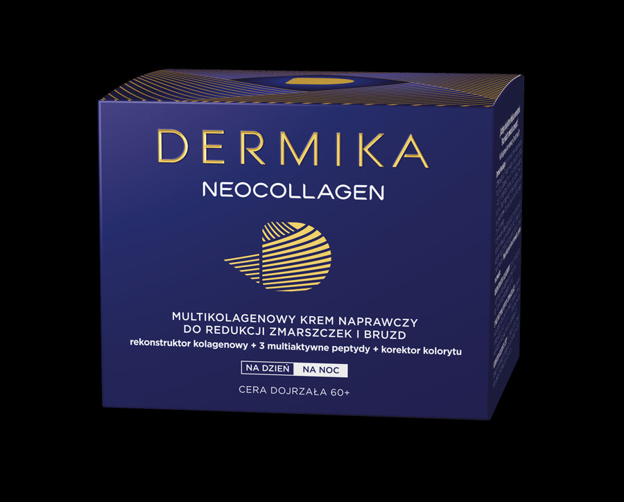 Dermika Neocollagen Multi-Collagen Repair Cream for Wrinkle and Fine Lines Day & Night, 60+, Volume 50 ml