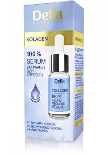 Delia Collagen 100% serum for face, neck and cleavage, 10 ml