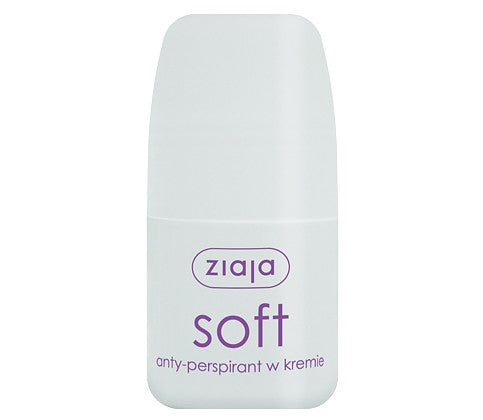 Ziaja Soft - Antiperspirant in cream, capacity 60 ml