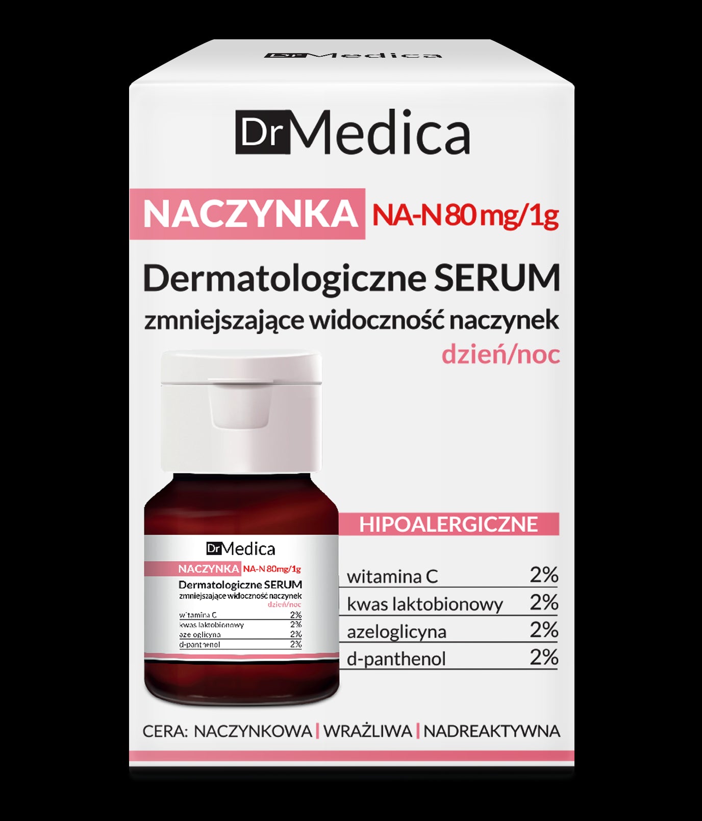 Dr. Medica BLADES - DERMATOLOGIC THINKING SERUM HIPOALERGIC day/night, volume 30 ml