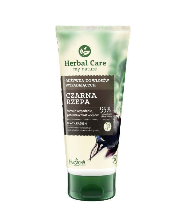 HERBAL CARE - conditioner for falling hair - black turnip, 200 ml
