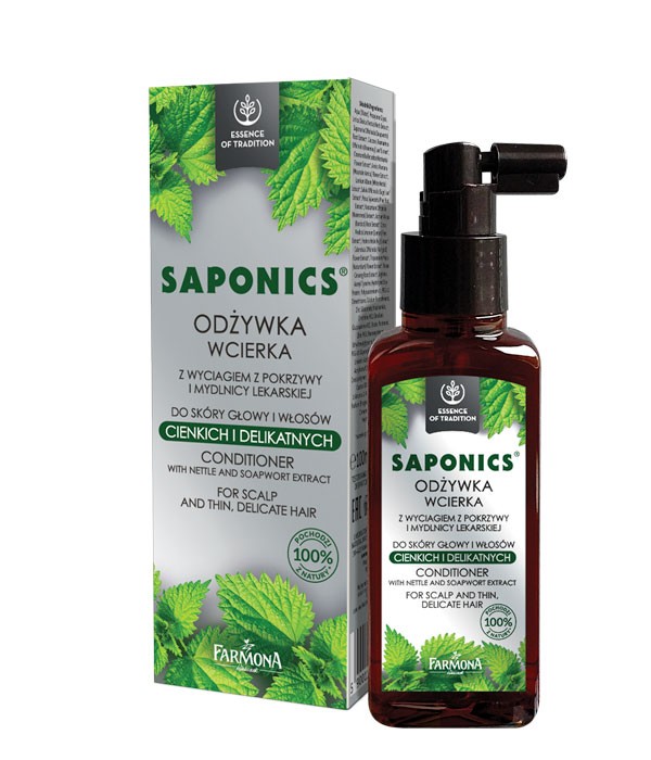 SAPONICS - kompleks odżywczy do skóry głowy i bardzo delikatnych włosów, poj. 100 ml