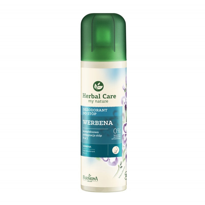 HERBAL CARE - WERBENA dezodorant do stóp 8w1, poj. 150 ml