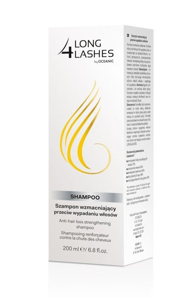 Long4Lashes - strengthening shampoo against hair loss, 200 ml capacity