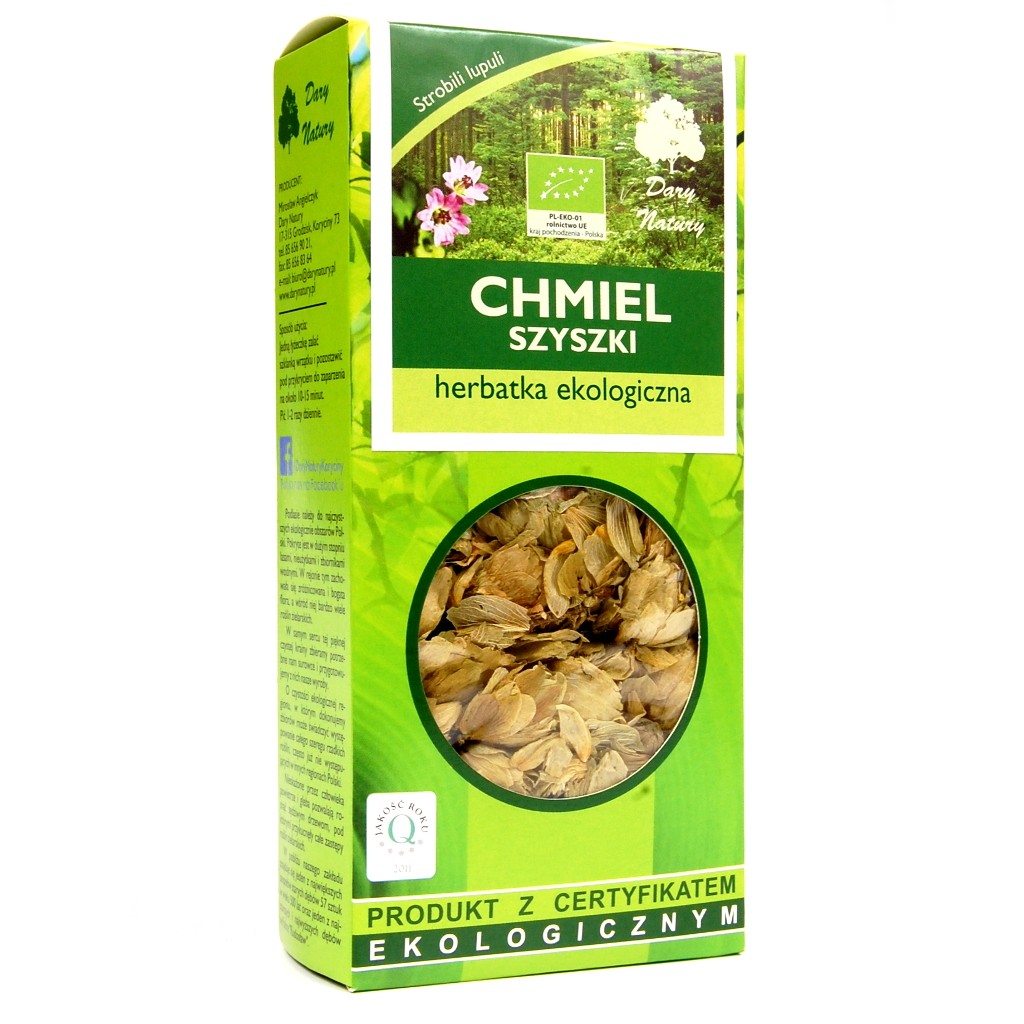 Chmiel szyszki, EKO, poj. 25 g