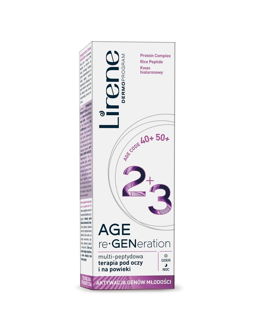 Lirene - multi-peptydowa terapia pod oczy i na powieki, poj. 30 ml