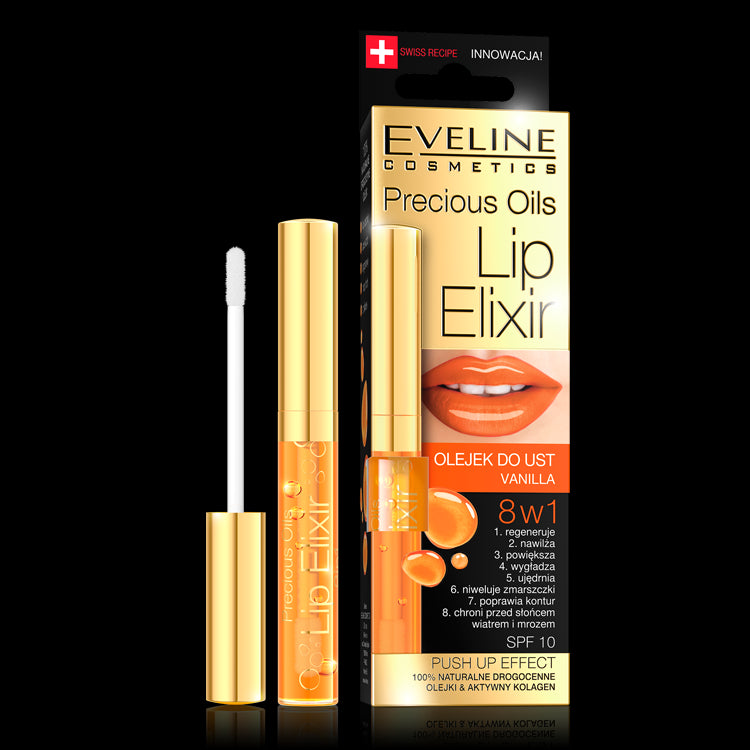 Precious Oils LIP ELIXIR - olejek do ust VANILLA, poj. 7 ml