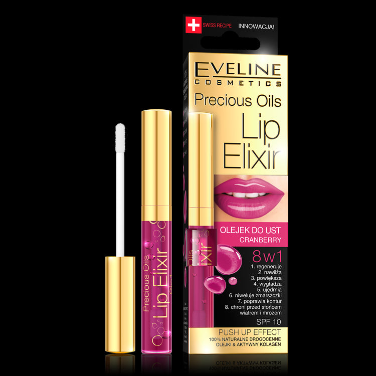Precious Oils LIP ELIXIR - olejek do ust CRANBERRY, poj. 7 ml