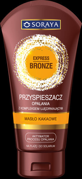 Soraya SUN CARE - Express Bronze 3w1 (starter, przyspieszacz, balsam utrwalający) z masłem kakaowym, poj. 150 ml