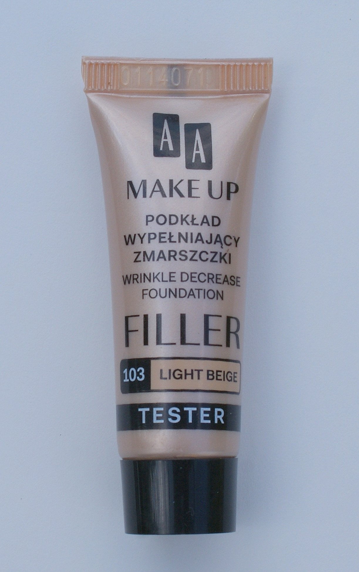 AA Make Up - podkład wypełniający zmarszczki, nr 103, 10 ml ***TESTER***