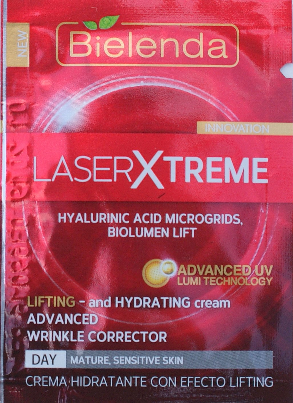 Laser Xtreme - Liftingująco – nawilżający krem na dzień 40+ *** TESTER ***