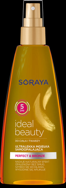 Soraya IDEAL BEAUTY - mgiełka samoopalająca Perfect&Bronze, poj. 150 ml