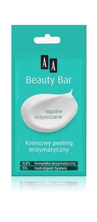 AA BEAUTY BAR - kremowy peeling enzymatyczny, poj. 8 ml