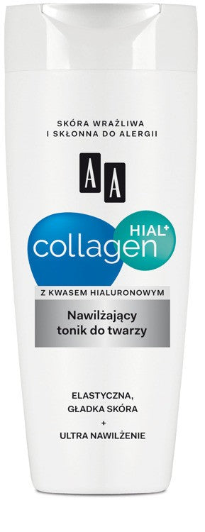 COLLAGEN HIAL+ Nawilżający tonik do twarzy, poj. 200 ml.
