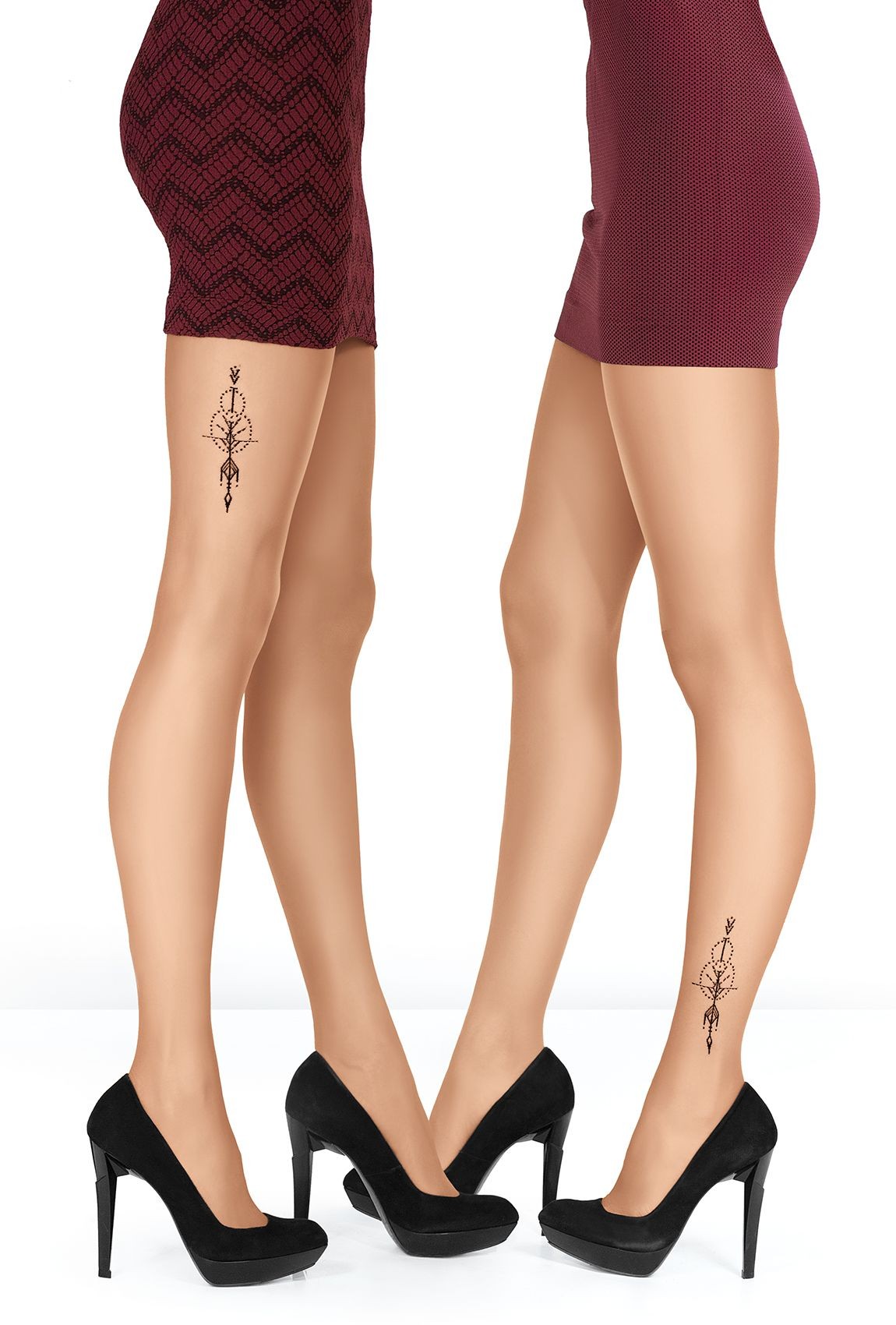 ART TATTOO w.05 - Women's tights 20 DEN