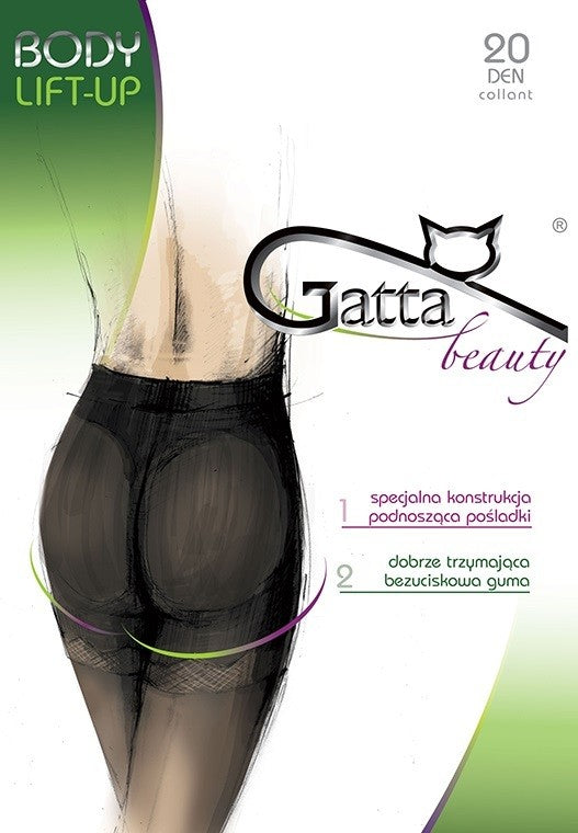 Sheer Shaping Tights - Booty Lifting - 15 denier - BODY LIFT-UP