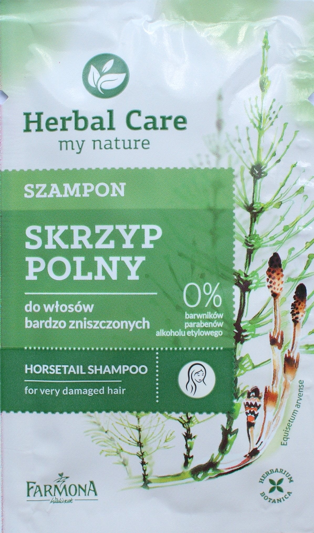 Herbal Care - Szampon skrzyp polny, poj. 330 ml.