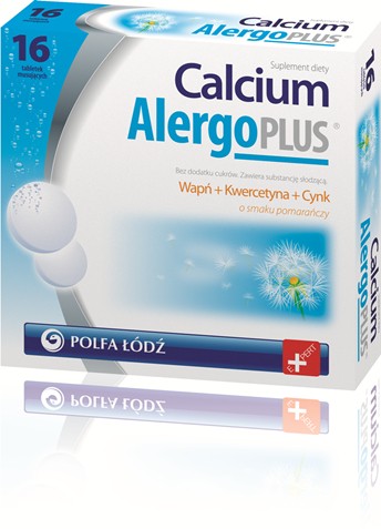 Calcium Alergo Plus - tabletki musujące, poj. 16 szt.