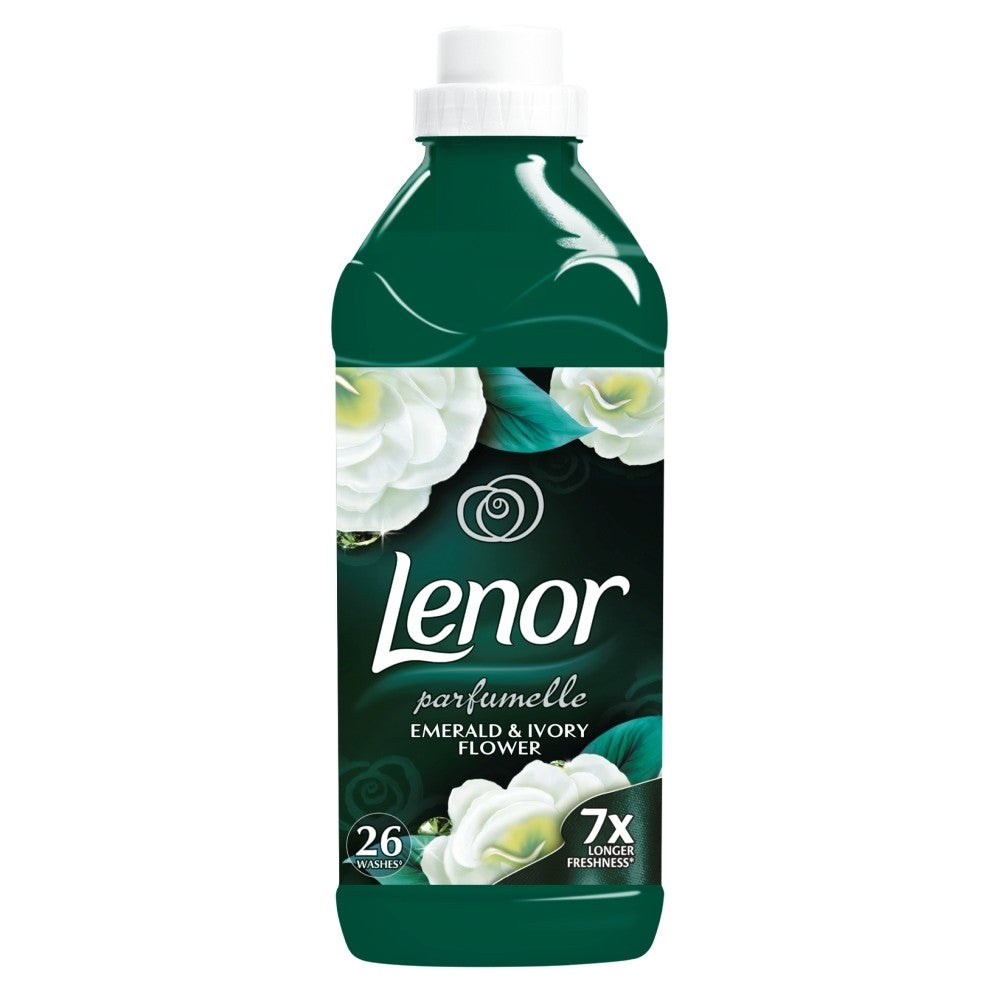 Lenor Parfumelle - Emerald and Ivory Flower, płyn zmiękczający do płukania tkanin, poj. 780 ml (26 prań)