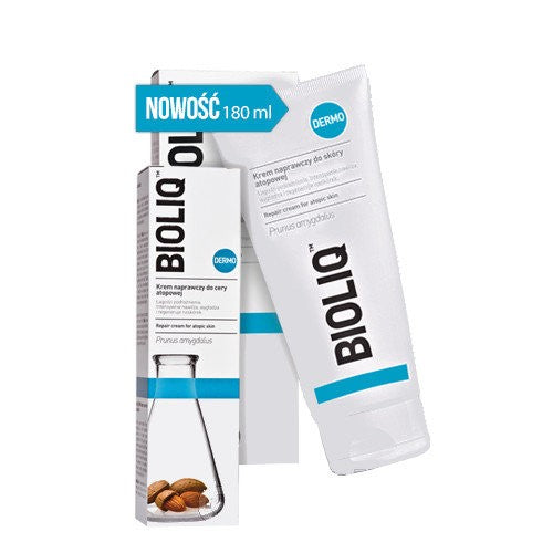 BIOLIQ DERMO - Krem naprawczy do skóry atopowej, poj. 180 ml.
