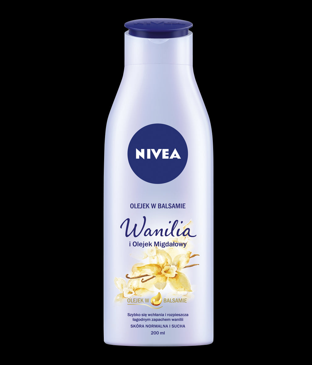 NIVEA Wanilia i Olejek Migdałowy - olejek w balsamie, skóra normalna i sucha, poj. 200 ml