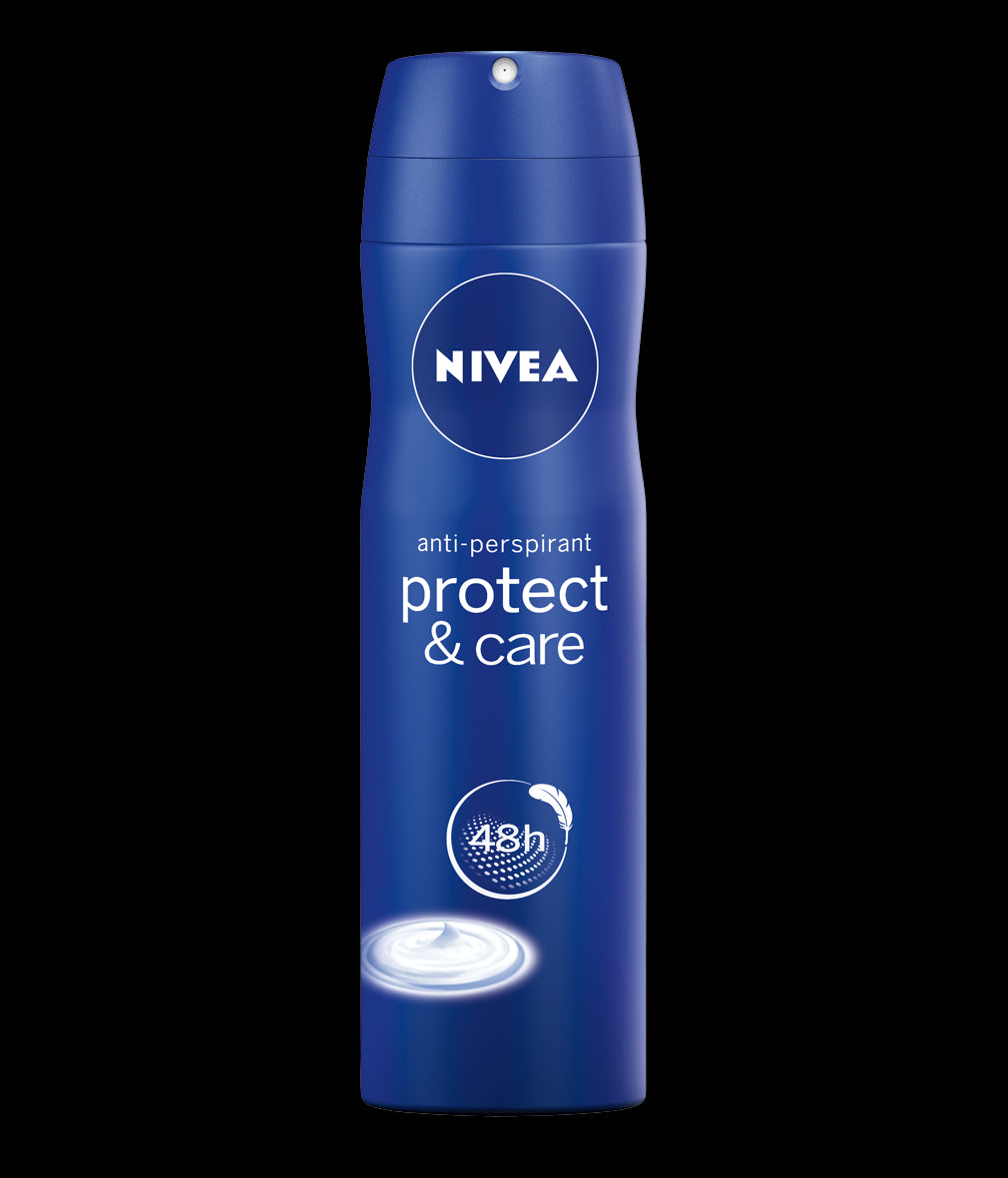 NIVEA Protect & Care 48 h - Antiperspirant Spray for Women, capacity 150 ml