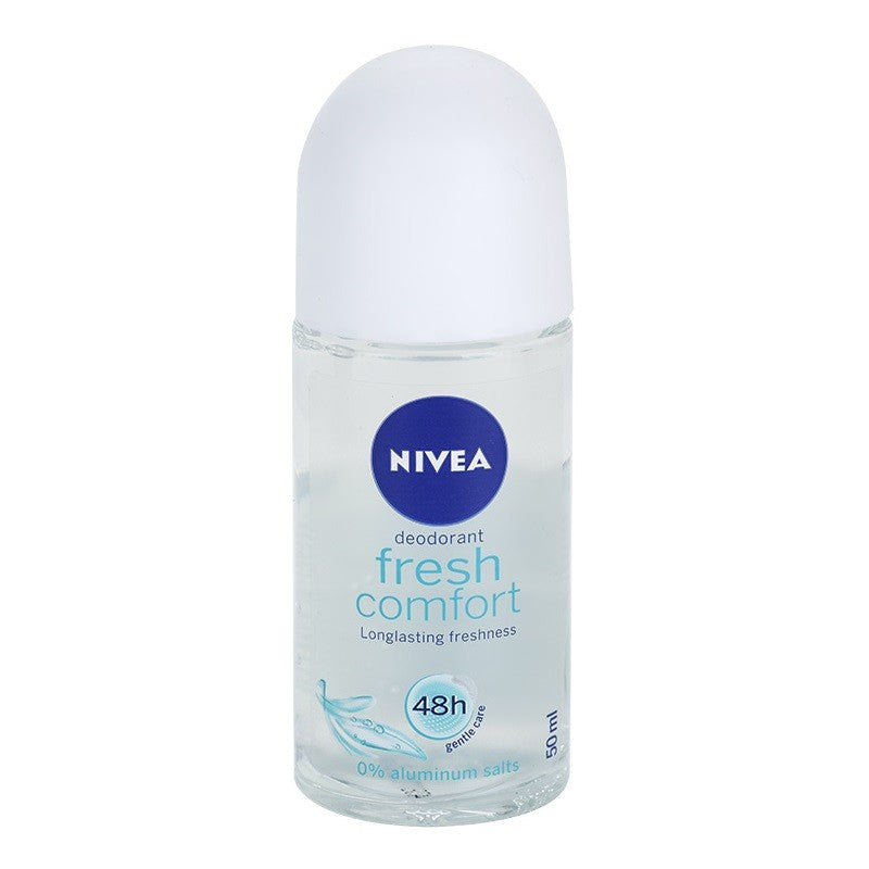 NIVEA Fresh Comfort 48 h - antiperspirant deodorant in a ball for women, 50 ml capacity