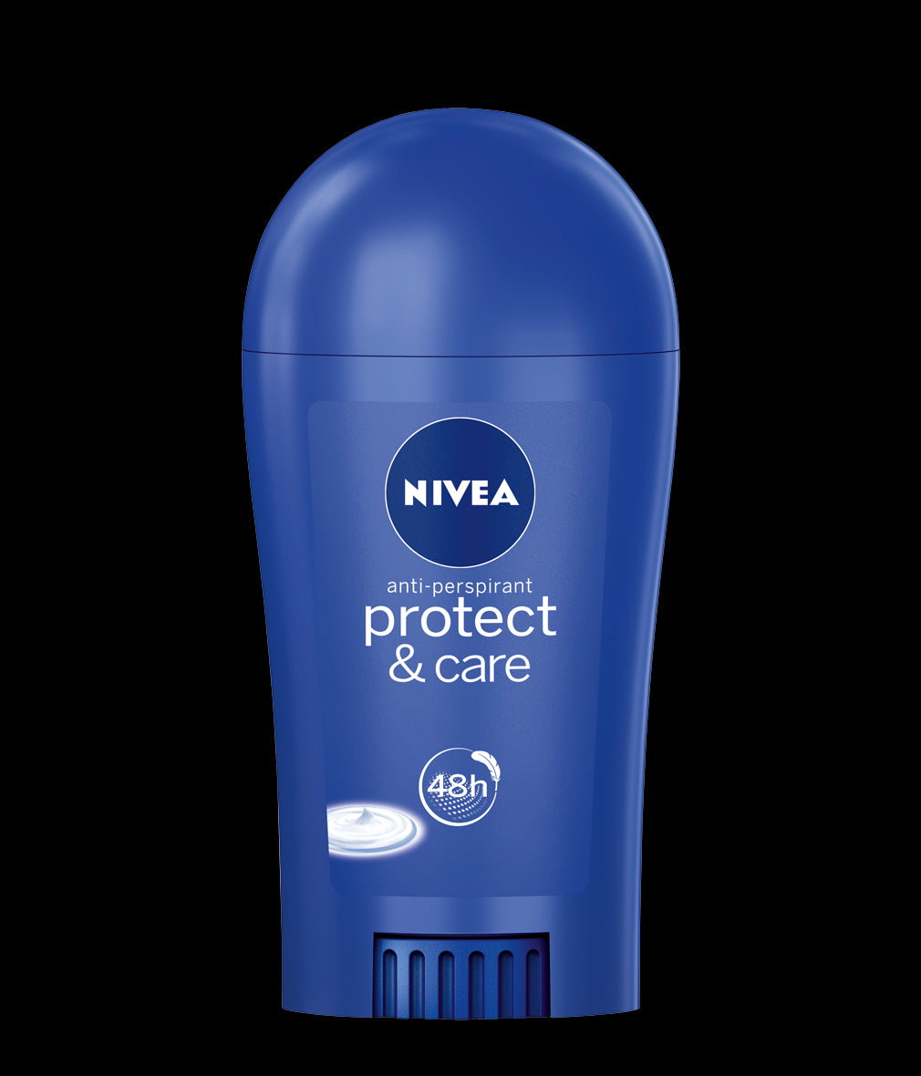 NIVEA Protect & Care 48 h - antyperspirant w sztyfcie dla kobiet, 40 ml